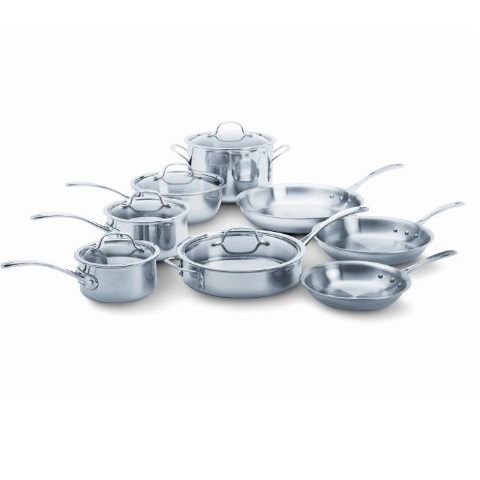 Calphalon Tri-Ply Stainless Steel 13-Piece Cookware Set, Only $194.82 after clipping coupon, free shipping