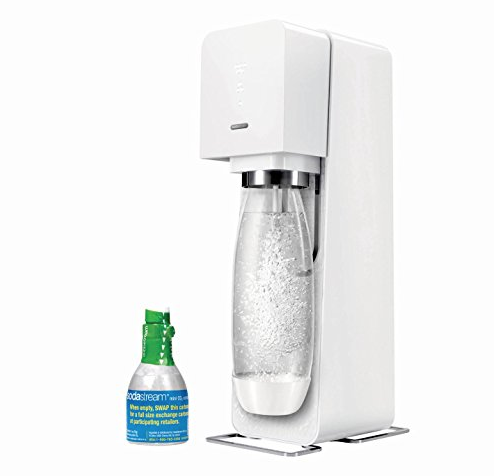 SodaStream Source Sparkling Water Maker Starter Kit, White only $46.99