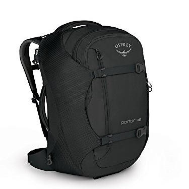 Osprey Packs Porter 46 Travel Backpack, Black, One Size, Only $55.93, free shipping