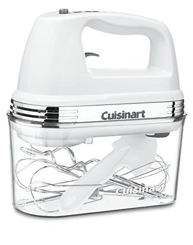 Cuisinart HM-90S Power Advantage Plus 9-Speed Handheld Mixer with Storage Case, White, Only $42.99, free shipping