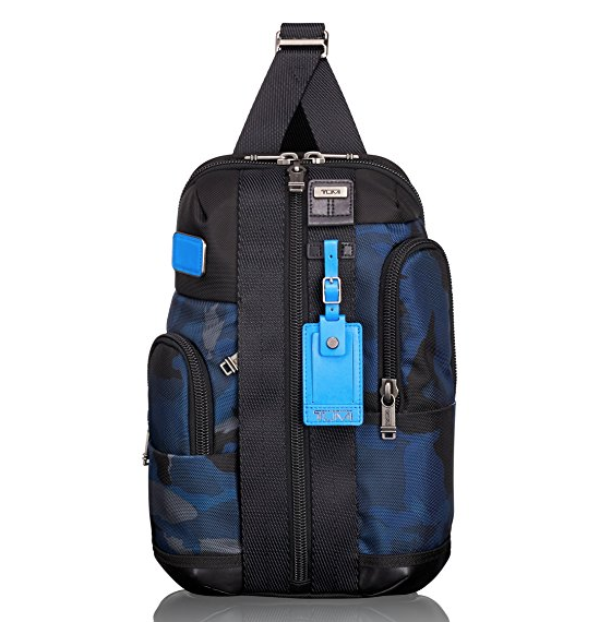 Tumi Alpha Bravo Kirtland Continental Expandable Carry-on, Blue Camo only $194.99