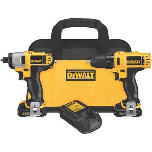DEWALT DCK211S2 12-Volt Max Drill/Driver / Impact Driver Combo Kit, Only $99.00, free shipping