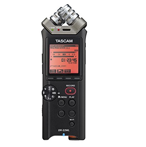 Tascam DR-22WL Portable Handheld Recorder with WiFi, Only $79.99, You Save $49.99(38%)