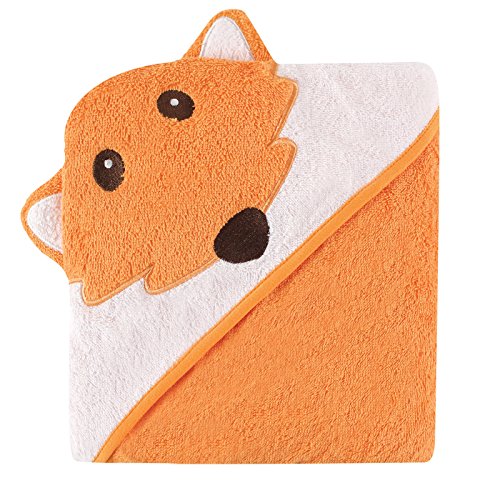 Luvable Friends Animal Face Hooded Towel, Fox, Only $8.99, You Save $5.00(36%)