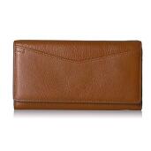 Fossil Caroline Continental Flap Wallet Brown Wallet  $29.86