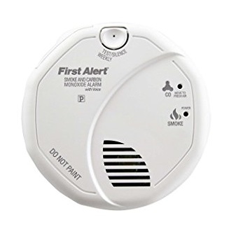 First Alert SC7010BV Hardwired Talking Photoelectric Smoke and Carbon Monoxide Alarm, Only $27.48