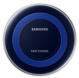 Samsung Qi Certified Fast Charge Wireless Charger (Universally compatible with all Qi enabled phones) - Special Edition  – Black/Blue, Only $24.00