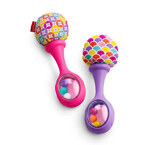 Fisher-Price Rattle 'n Rock Maracas, Pink/Purple, Only $3.99  after clipping coupon