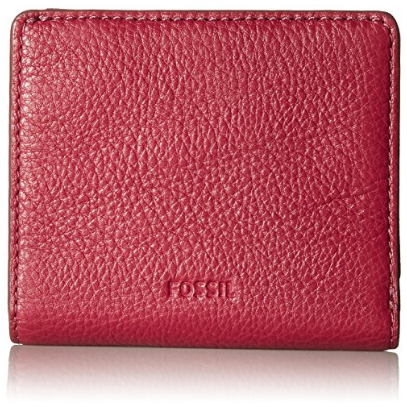 Fossil Emma Rfid Mini Wallet Raspberry Wine Wallet  	$16.80