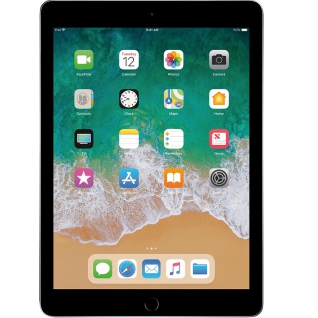 Apple - iPad (Latest Model) with WiFi - 32GB - Space Gray, only $269.99, free shipping