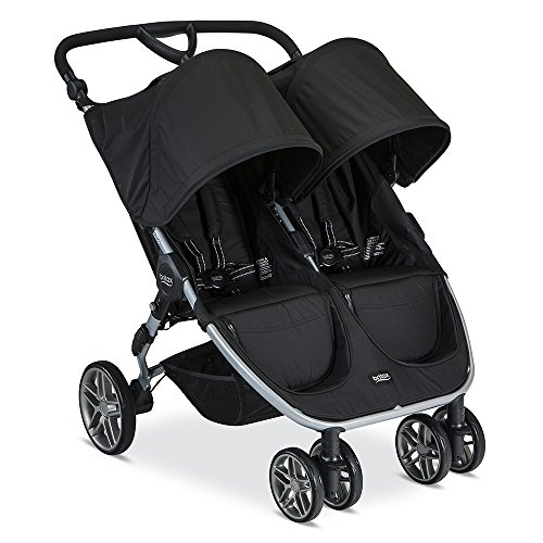 雙胞胎寶寶必備！ Britax百代適 B-Agile 防晒式雙座兒童手推車，原價$449.99，現僅售$233.99，免運費。
