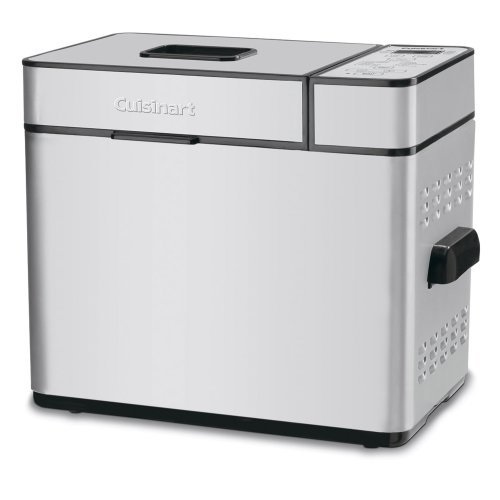 Cuisinart CBK-100FR 2-Pound Programmable Breadmaker (Certified Refurbished), Brushed Chrome, Silver, Only $57.60, free shipping
