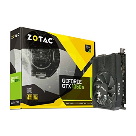 ZOTAC GeForce GTX 1050 Ti Mini, 4GB GDDR5 DisplayPort 128-bit Gaming Graphic Card (ZT-P10510A-10L) $123.89，FREE Shipping