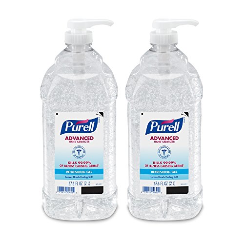 PURELL Advanced Hand Sanitizer Bottle -  Hand Sanitizer Gel , 2L Pump Bottle - 9625-02-EC (pack of 2), Only $19.00, free shipping after using SS