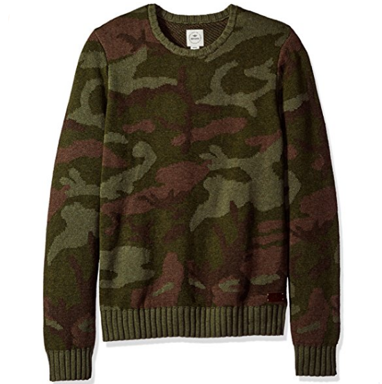 Dockers Men's Camo Print Long Sleeve Sweater $14.95