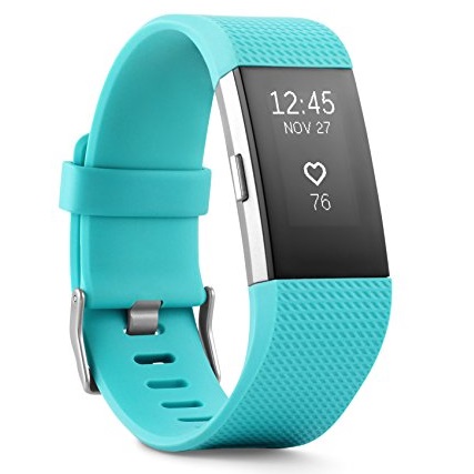 Fitbit Charge 2 Heart Rate + Fitness Wristband, Teal, Small (US Version) , Only $99.00, free shipping