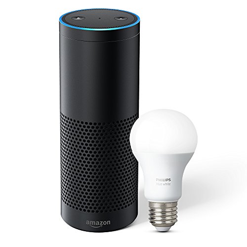 史低价！Amazon Echo Plus 智能语音管家，集成HUB功能 +Philips Hue灯泡 ，原价$164.98，现仅售$99.99，免运费