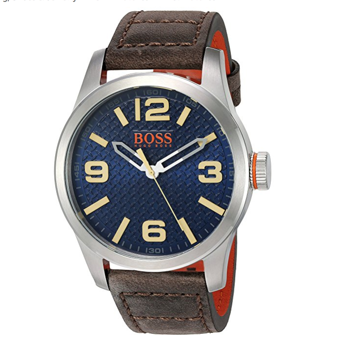 BOSS Orange 'PARIS' 1513352男士手錶, 現僅售$57.20, 免運費！