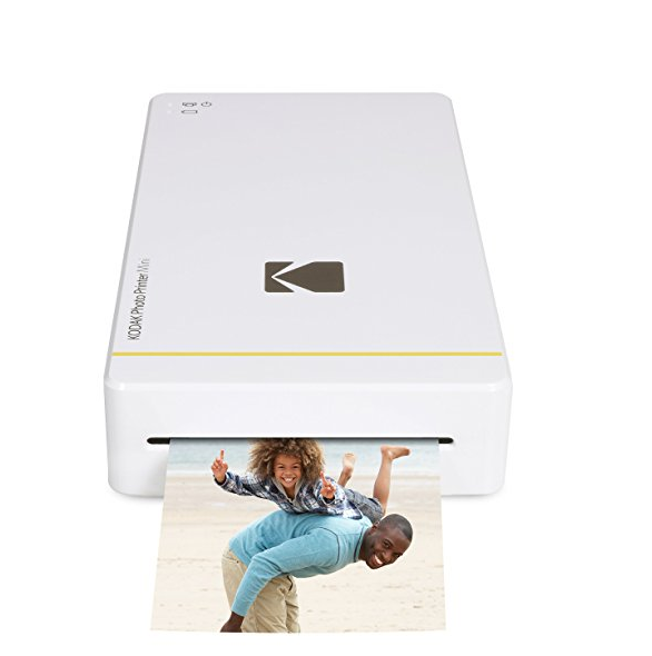 Kodak Mini Portable Mobile Instant Photo Printer - Wi-Fi & NFC Compatible - Wirelessly Prints 2.1 x 3.4