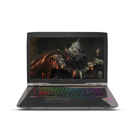 ASUS ROG GX800VH Liquid-Cooled Gaming Laptop 18.4”, 4K, G SYNC, Core i7-7820HK, Dual GTX 1080 SLI, 1.5 TB SSD, 64GB, RGB KB only $5999