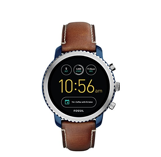 Fossil Gen 3 Smartwatch - Q Explorist Luggage Leather FTW4004 only $178.50