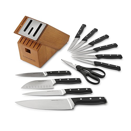 Calphalon Classic Self-Sharpening Cutlery Knife Block Set with SharpIN Technology, 12 Piece, Only	$64.07