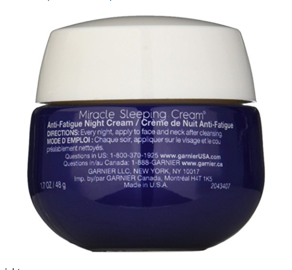 Garnier Skin Active Ultra-Lift Miracle Anti-Fatigue Sleeping Cream 1.70 oz, Only $7.00, You Save $9.99(59%)