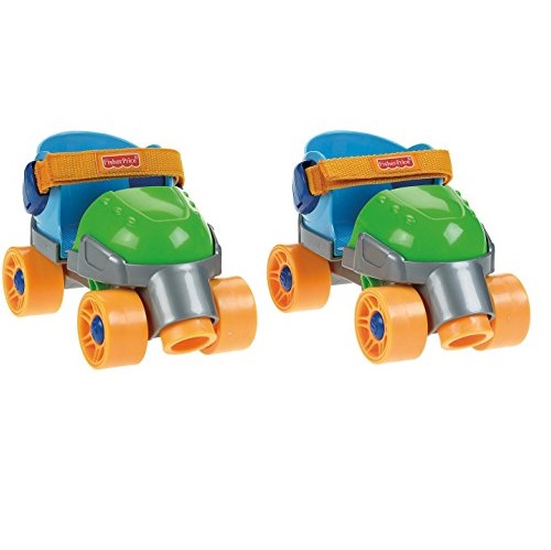 Fisher-Price Grow with Me 1,2,3 Roller Skates, Green, Only $13.49, You Save $10.50(44%)