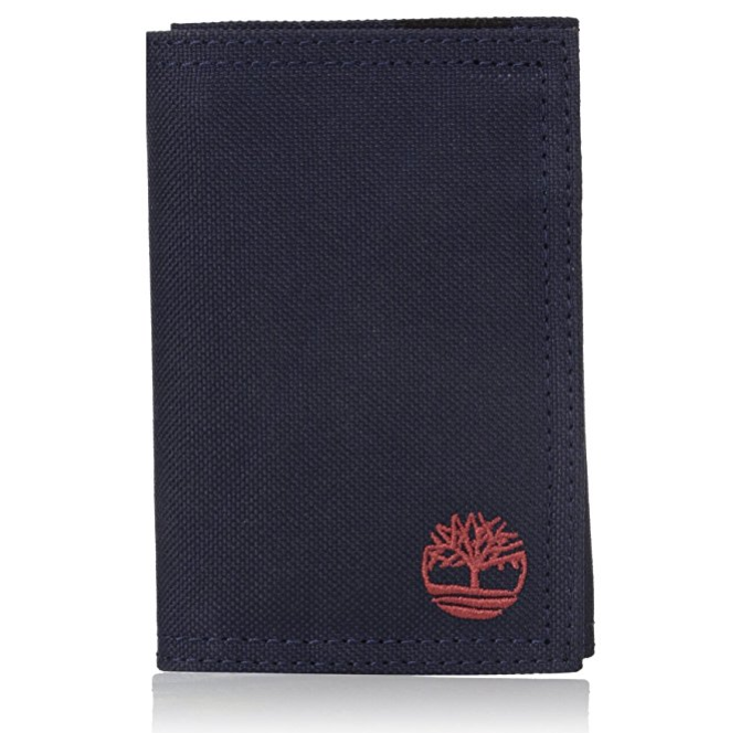 Timberland Men's Nylon Trifold Wallet ONLY $10.47