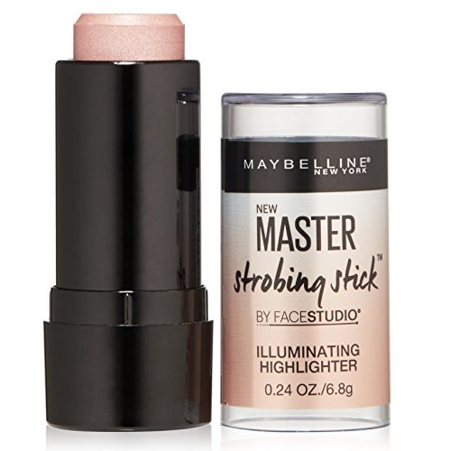 Maybelline New York Makeup Facestudio Master Strobing Stick, Medium - Nude Glow Highlighter, 0.24 oz., Only $4.11