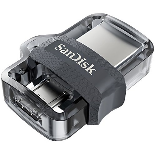 SanDisk Ultra USB3.0 64GB 双口 U盘，原价$23.49，现仅售$10.49。128GB款仅售$15.95