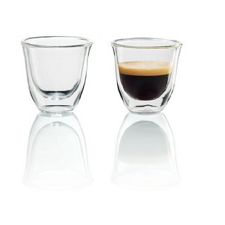 DeLonghi Double Walled Thermo Espresso Glasses, Set of 2, Only $9.64