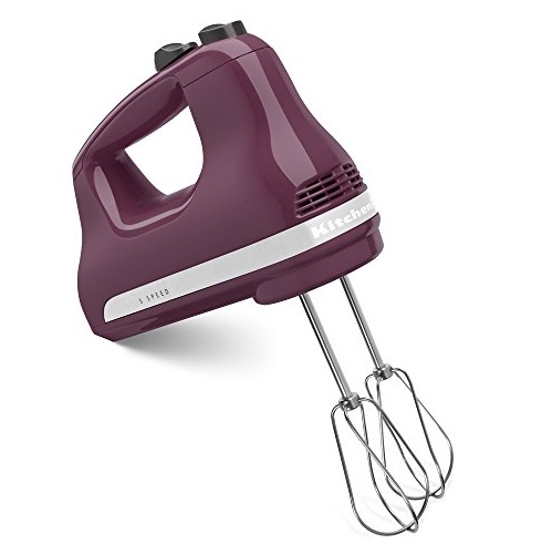 KitchenAid KHM512BY 5-Speed Ultra Power Hand Mixer, Boysenberry, Only $28.94 after clipping coupon,  free shipping