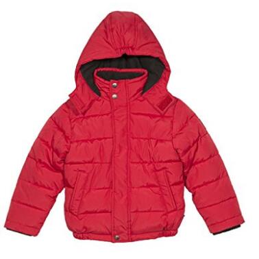 Nautica Boys' Water Resistant Signature Bubble Jacket with Storm Cuffs  $40.17