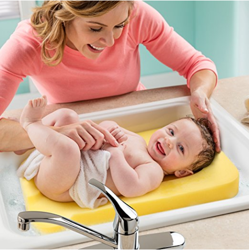 Summer Infant 婴儿舒适型沐浴海绵垫，仅售$6.49