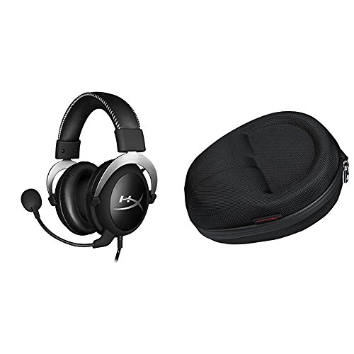 HyperX Cloud Pro Gaming Headset - Silver and Official Cloud Carrying Case, Only $49.99, free shipping