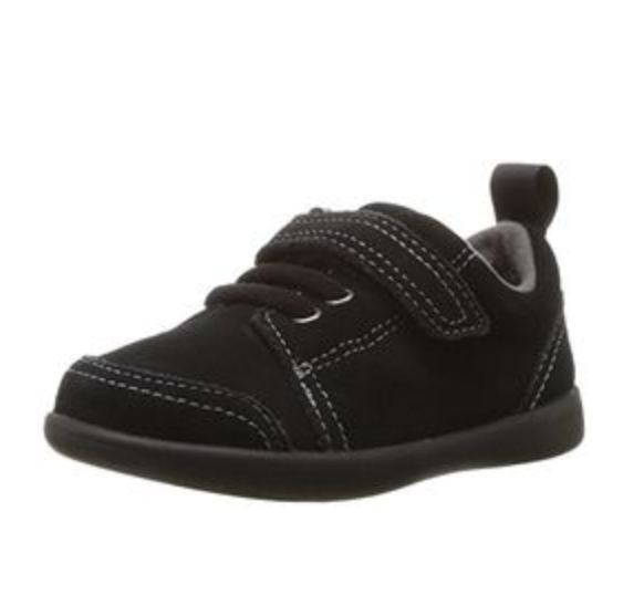 UGG Kids T Kegan Sneaker 儿童麂皮休闲鞋, 现仅售$20.17