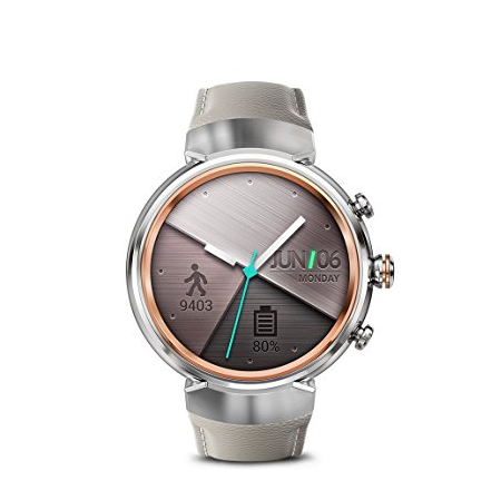 ASUS WI503Q-SL-BG ZenWatch 3 1.39-Inch Amoled Smart Watch with Beige Leather Strap only $179