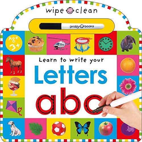 史低价！ Wipe Clean: Letters 可擦字母练习本，原价$8.95，现仅售$4.65