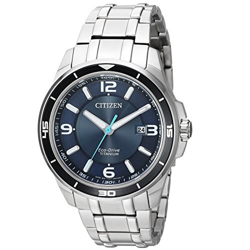 Citizen Men's ' Quartz Titanium Casual Watch, Color:Silver-Toned (Model: BM6929-56L), Only $167.30, You Save $227.70(58%)