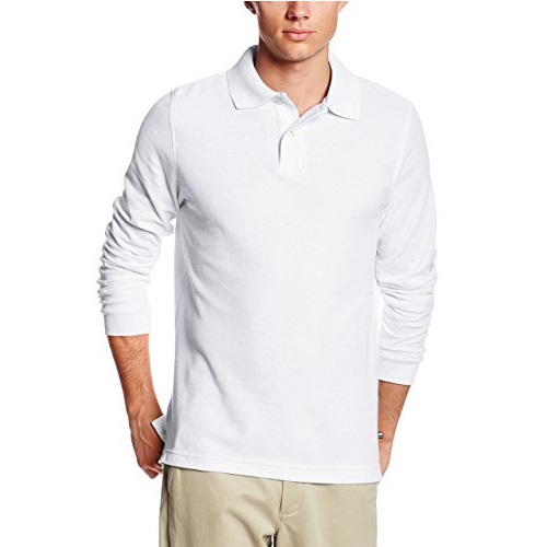 Lee Uniforms Men's Modern Fit Long Sleeve Polo, Only $10.92