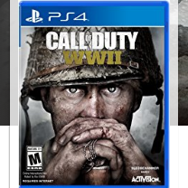 僅限今日(12月1日)! Amazon.com 現有 Call of Duty: WWII - PlayStation 4 標準版 ，現價$37.99