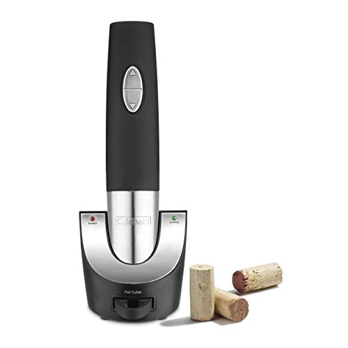 Cuisinart CWO-50 Cordless Wine Opener with Vacuum Sealer, Black, Only$25.62, free shipping