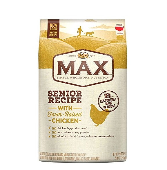 NUTRO MAX Natural Adult Dry Dog Food only $15.95