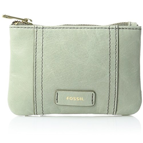 Fossil Women's Ellis Zip Coin Purse, Light Sage, One Size, Only $14.70, You Save $20.30(58%)