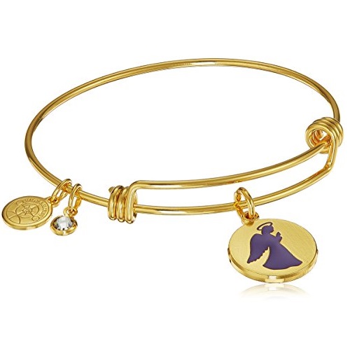 Halos & Glories, Angel Shiny Gold Bangle Bracelet, Only $8.74