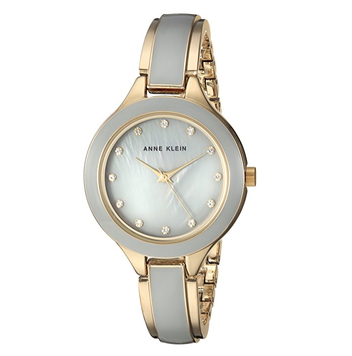 時尚大方！Anne Klein AK/2934GYGB女士手錶, 現僅售$$44.12, 免運費！
