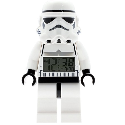 LEGO Star Wars Stormtrooper Figurine Alarm Clock (9002137), only $13.99