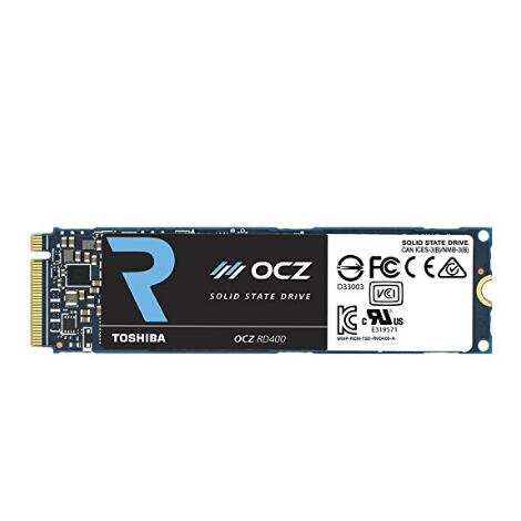 Toshiba OCZ RD400 Series Solid State Drive PCIe NVMe M.2 512GB with MLC Flash (RVD400-M22280-512G)  $208.19