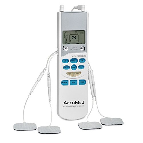 AccuMed AP109 Portable TENS Unit Electronic Pulse Massager Simple and Fast Pain Relief with 8-in-1 Functionality. , Only  $15.99 after using coupon code, free shipping